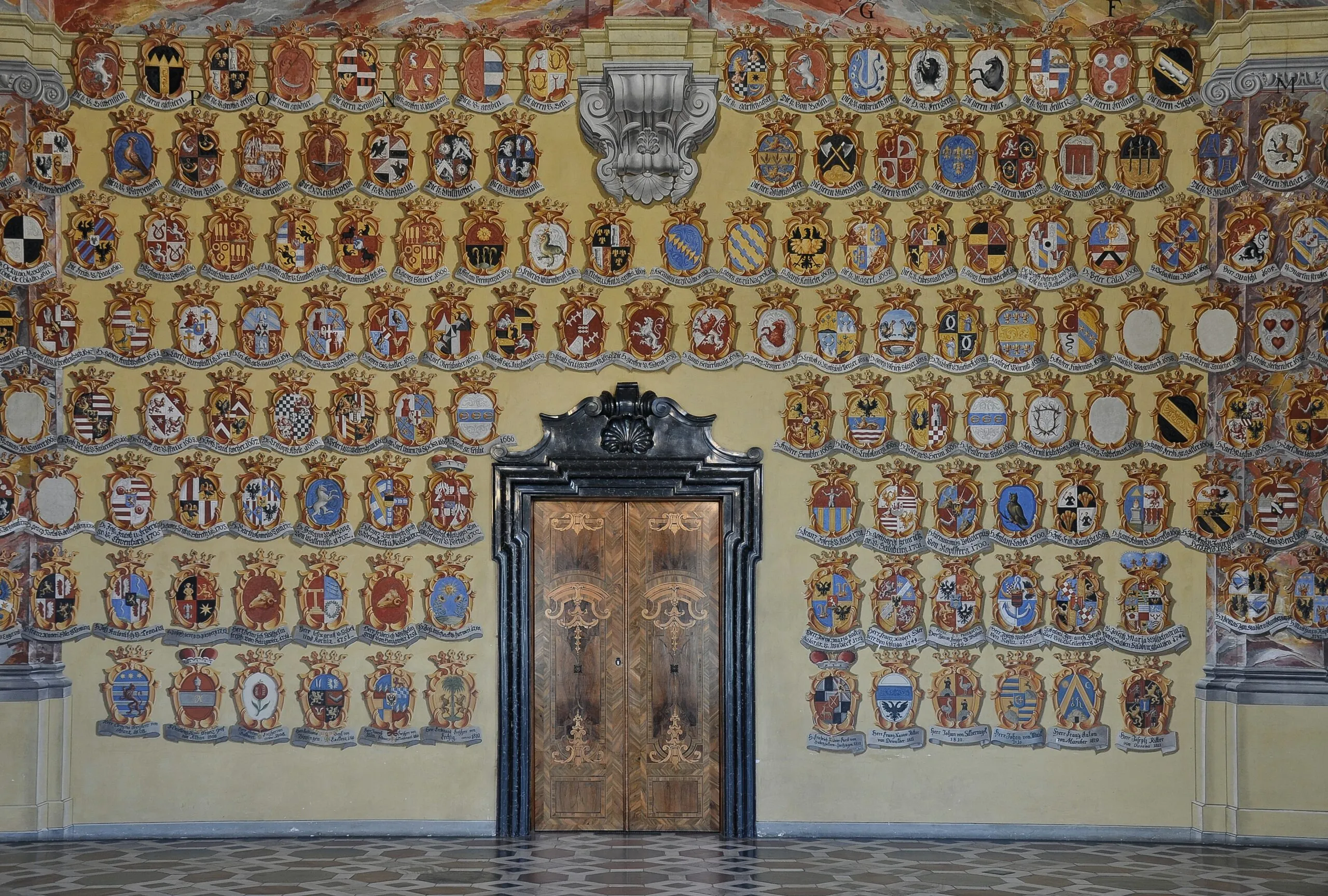 Wappensaal im Landhaus Klagenfurt